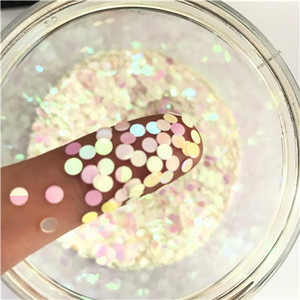 Nail Art Glitter 3D MIX színes köröm csillámpor flitter púder konfetti köröm flitter Lentejuelas Para Manualidades 5 doboz/készlet