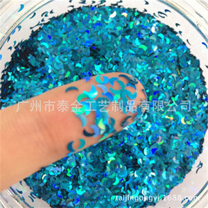 Nail Art Glitter 3D MIX színes köröm csillámpor flitter púder konfetti köröm flitter Lentejuelas Para Manualidades 5 doboz/készlet