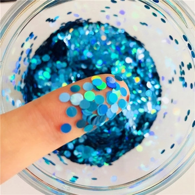 Nail Art Glitter 3D MIX színes köröm csillámpor flitter púder konfetti köröm flitter Lentejuelas Para Manualidades 5 doboz/készlet