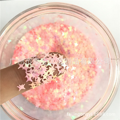 Nail Art Glitter 3D MIX színes köröm csillámpor flitter púder konfetti köröm flitter Lentejuelas Para Manualidades 5 doboz/készlet
