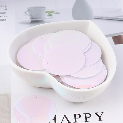 6 χιλιοστά 8 χιλιοστά 10 χιλιοστά 20 χιλιοστά 30 χιλιοστά Επίπεδες στρογγυλές φαρδιές παγιέτες Πιλέτες Ράψιμο Γάμου χειροτεχνίας, Γυναικεία DIY αξεσουάρ Para Coser