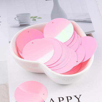 6 χιλιοστά 8 χιλιοστά 10 χιλιοστά 20 χιλιοστά 30 χιλιοστά Επίπεδες στρογγυλές φαρδιές παγιέτες Πιλέτες Ράψιμο Γάμου χειροτεχνίας, Γυναικεία DIY αξεσουάρ Para Coser