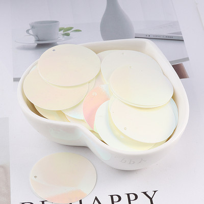 6 χιλιοστά 8 χιλιοστά 10 χιλιοστά 20 χιλιοστά 30 χιλιοστά Επίπεδες στρογγυλές φαρδιές παγιέτες Πιλέτες Ράψιμο Γάμου χειροτεχνίας, Γυναικεία DIY αξεσουάρ Para Coser