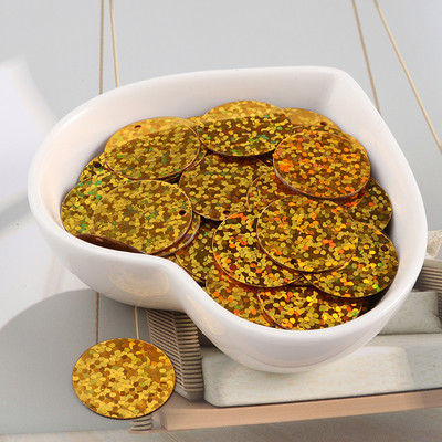 6 χιλιοστά 8 χιλιοστά 10 χιλιοστά 20 χιλιοστά 30 χιλιοστά Επίπεδες στρογγυλές φαρδιές παγιέτες Πιλέτες Ράψιμο Γάμου χειροτεχνίας, Γυναικεία DIY αξεσουάρ Para Coser