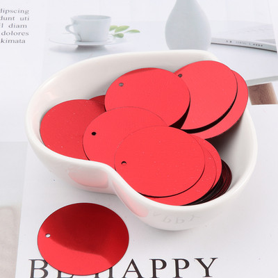 6 χιλιοστά 8 χιλιοστά 10 χιλιοστά 20 χιλιοστά 30 χιλιοστά Επίπεδες στρογγυλές φαρδιές παγιέτες Πιλέτες Ράψιμο Γάμου χειροτεχνίας, Γυναικεία DIY αξεσουάρ Para Coser