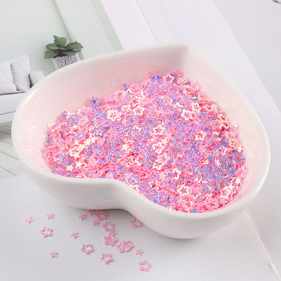 4 mm dobi plūmju ziedi, nagu rotājumi, vizuļi amatniecībai, rokdarbu dekorācijas, pildījums, kas izgatavots no mirdzošas zvaigznes.