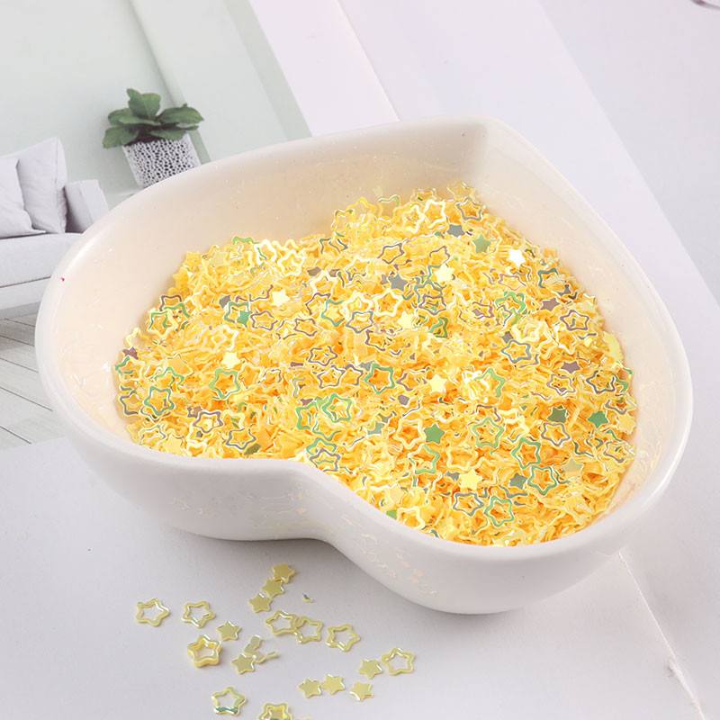 4 mm dobi plūmju ziedi, nagu rotājumi, vizuļi amatniecībai, rokdarbu dekorācijas, pildījums, kas izgatavots no mirdzošas zvaigznes.