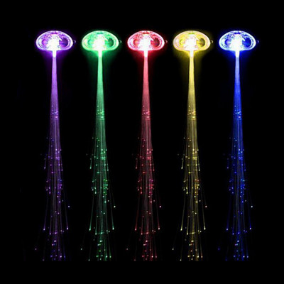 5gab Kvēlojošs matu bize Ziemassvētku rotājumi LED galvas saite ballītes matu lukturīši Helovīna kvēlojoša bize Neona dzimšanas dienas mirdzums