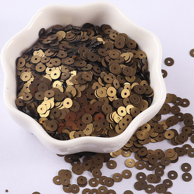 4000db 2mm 3mm 4mm matt flitterek lapos kerek laza flitterek konfetti csillogó pelyhek ruházathoz barkácsolás esküvői művészet kézműves kellékek