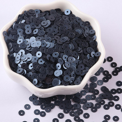 4000db 2mm 3mm 4mm matt flitterek lapos kerek laza flitterek konfetti csillogó pelyhek ruházathoz barkácsolás esküvői művészet kézműves kellékek