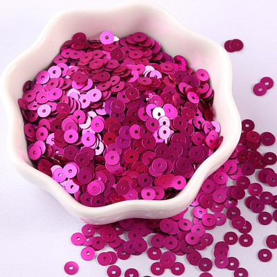 4000db 2mm 3mm 4mm matt flitterek lapos kerek laza flitterek konfetti csillogó pelyhek ruházathoz barkácsolás esküvői művészet kézműves kellékek