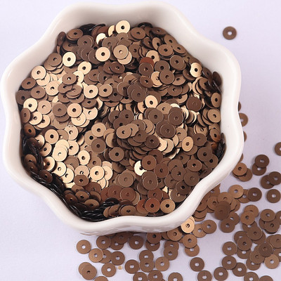 4000db 2mm 3mm 4mm matt flitterek lapos kerek laza flitterek konfetti csillogó pelyhek ruházathoz barkácsolás esküvői művészet kézműves kellékek