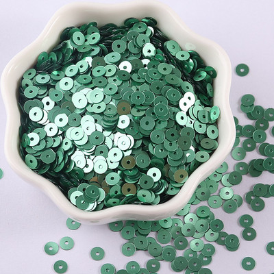 4000db 2mm 3mm 4mm matt flitterek lapos kerek laza flitterek konfetti csillogó pelyhek ruházathoz barkácsolás esküvői művészet kézműves kellékek