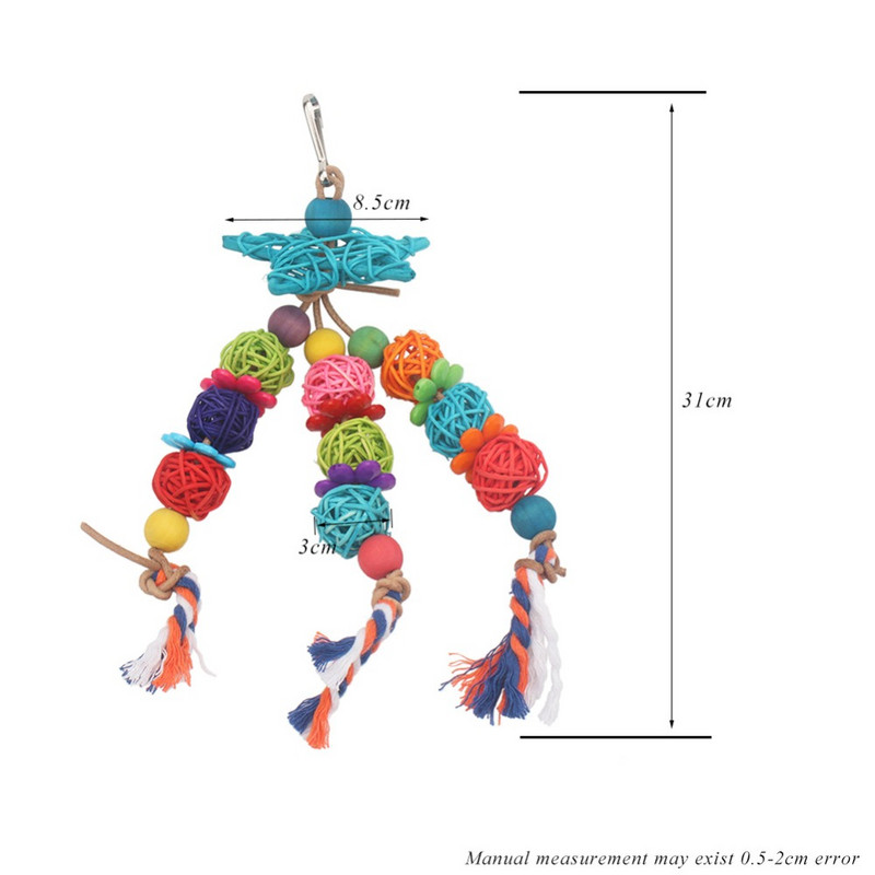 Papagájok Játékok és Kiegészítők Madárállványhoz Kellékek Papagáj sügér hinta papagájhoz Termék Ketrec dekoráció vogel