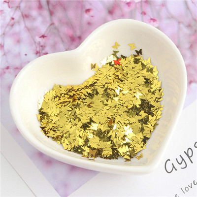 8g Παϊλέτες PET Ultrathin Sequins 10mm Dolphin Laser Glitter Sequin for Nail Art Decoration Body Art Painting Nail Decor DIY