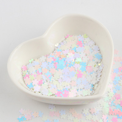8g Παϊλέτες PET Ultrathin Sequins 10mm Dolphin Laser Glitter Sequin for Nail Art Decoration Body Art Painting Nail Decor DIY
