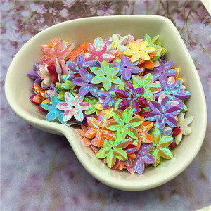 10g Mix flitter kézműves csillogó csillag szív virág unikornis sellő nyúl kagyló flitter Paillettes barkács manikűr körömdísz