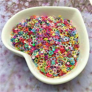 10g Mix flitter kézműves csillogó csillag szív virág unikornis sellő nyúl kagyló flitter Paillettes barkács manikűr körömdísz