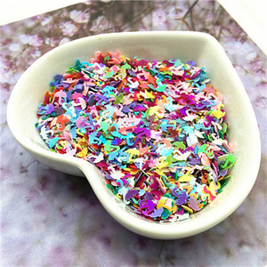 10g Mix flitter kézműves csillogó csillag szív virág unikornis sellő nyúl kagyló flitter Paillettes barkács manikűr körömdísz