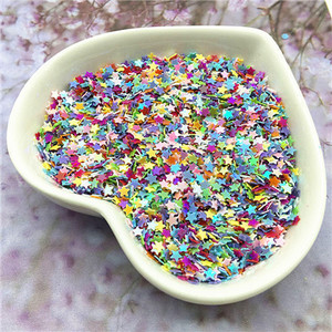 10g Mix flitter kézműves csillogó csillag szív virág unikornis sellő nyúl kagyló flitter Paillettes barkács manikűr körömdísz