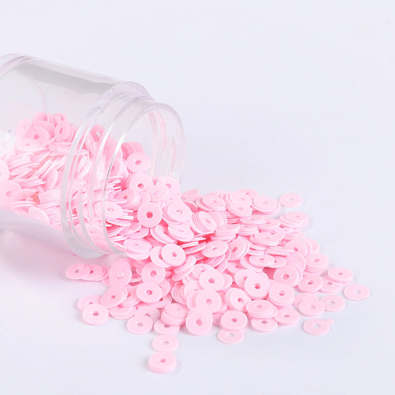 2000 gab./iepakojumā 4 mm vienkrāsaini sequin, plakani, apaļi PVC, vaļīgi vizuļi Pailletes Amatniecības šūšana, sieviešu auduma izšūšanas piederumi