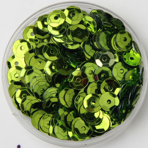 Vairāku izmēru kombinācija Krāsa 4mm 5mm 6mm Sequin PVC apaļa kauss Sequins Pailletes Šūšana Kāzu Amatniecība Sieviešu apģērbi Aksesuāri 10g