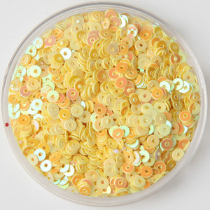 3mm 4mm 5mm 6mm lapos kerek PVC laza flitter Paillette varrás kézműves esküvői dekorációhoz Ruha ruha cipő sapkák barkács kiegészítők