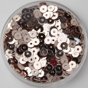 3mm 4mm 5mm 6mm lapos kerek PVC laza flitter Paillette varrás kézműves esküvői dekorációhoz Ruha ruha cipő sapkák barkács kiegészítők