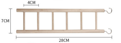 1 gab. Mājdzīvnieku putnu būris Koka kāpnes Papagailis Rotaļlieta Šūpoles Skrāpji Putni Kāmji Mājdzīvnieki Kāpšanas Kāpnes Mājdzīvnieku piederumi