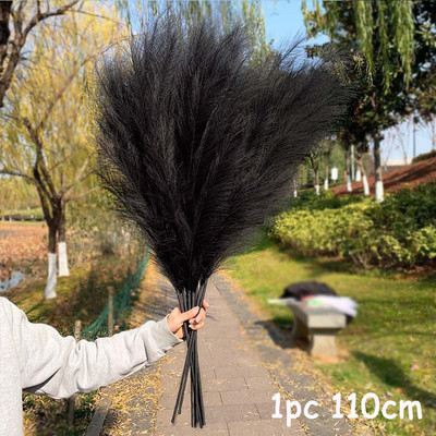 70-120 cm kunstlik pampa muru oks võltspudru võltsitud taime lilled pilliroo pantas pulmapidu kodukaunistus DIY kimp