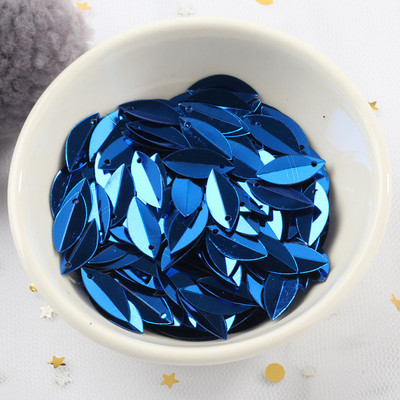 720gab 6*14mm kauss ovāls salokāms fliteris zirga acis forma amatniecība matēta vaļīga pailletes uzlīmes paštaisīt kāzu šūšanas aksesuāri