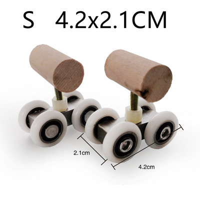 1 pāris putnu rotaļlietas Papagaiļa mini skrituļslidas Rotaļlieta maziem un vidējiem putniem Saprāta apmācības rotaļlietas uzlabo putnu veselību