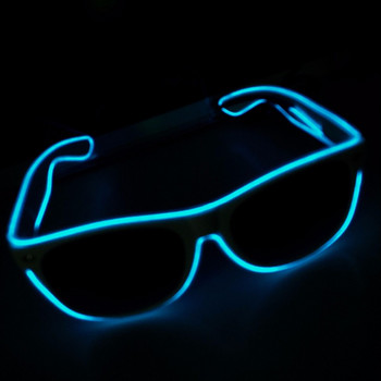 Φωτεινά γυαλιά ηλίου Fashion Neon Light Up Glow Rave Costume Party Φωτεινά γυαλιά ηλίου Προμήθειες για το Πάσχα