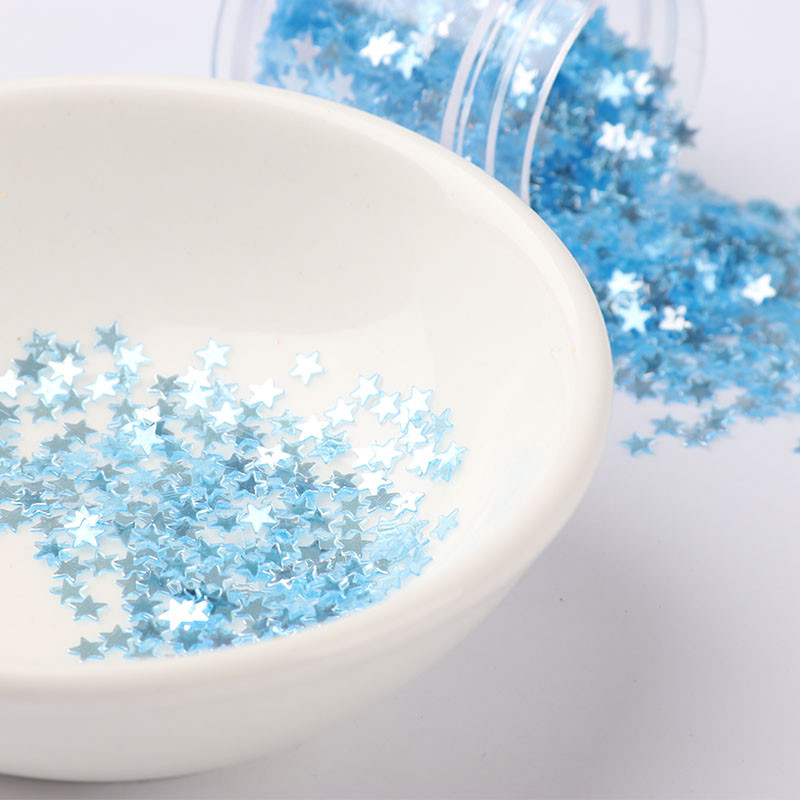 10 g kristāla nagu vizulis 3 mm 4 mm zvaigznes formas vizuļi Pailletes nagu mākslas spīdumam, kāzu dekorācijas konfeti, grima piederumi