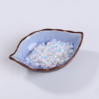 3D kauss plūmju ziedu vizulis, vairāku izmēru 5 mm 6 mm 8 mm, 10 mm ziedu vizulis, armatūra rokdarbiem, kostīmu rotaslietas