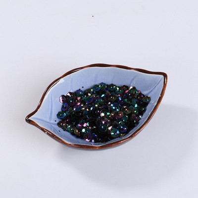 3D kauss plūmju ziedu vizulis, vairāku izmēru 5 mm 6 mm 8 mm, 10 mm ziedu vizulis, armatūra rokdarbiem, kostīmu rotaslietas