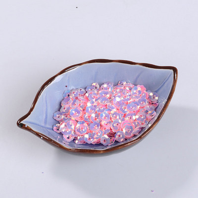 3D kauss plūmju ziedu vizulis, vairāku izmēru 5 mm 6 mm 8 mm, 10 mm ziedu vizulis, armatūra rokdarbiem, kostīmu rotaslietas