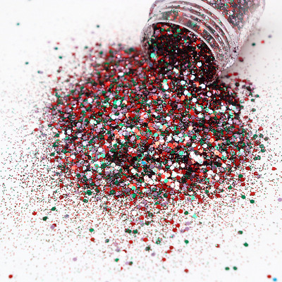 10 ml 1 kārba nagu lakas purpursarkana jaukta smalka un spīdīga plāna nagu lakas mirdzošā pulvera sērija, piemērota gēla lakas grimam