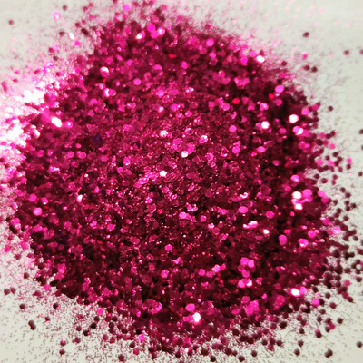 10 ml 1 kārba nagu lakas purpursarkana jaukta smalka un spīdīga plāna nagu lakas mirdzošā pulvera sērija, piemērota gēla lakas grimam