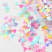 10g/maisiņš Mini Mouse Sirds Konfeti Nagi Mirdzoši vizuļi Amatniecībai Nagu mākslas rotājumi Pailletes sequin DIY šūšanas piederumi