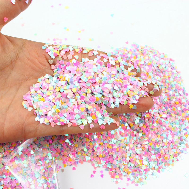 10g/maisiņš Mini Mouse Sirds Konfeti Nagi Mirdzoši vizuļi Amatniecībai Nagu mākslas rotājumi Pailletes sequin DIY šūšanas piederumi