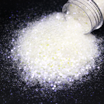 1 doboz 10 ml-es holografikus körömlakk flitter Candy színes vegyes méretű sorozat készlet csillámpor barkácsoláshoz körömlakk dekorációhoz