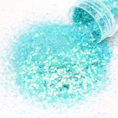 1 doboz 10 ml-es holografikus körömlakk flitter Candy színes vegyes méretű sorozat készlet csillámpor barkácsoláshoz körömlakk dekorációhoz