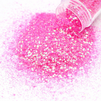 1 doboz 10 ml-es holografikus körömlakk flitter Candy színes vegyes méretű sorozat készlet csillámpor barkácsoláshoz körömlakk dekorációhoz