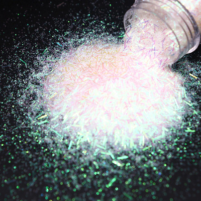 1 doboz 10 ml-es holografikus körömlakk flitter Candy színes vegyes méretű sorozat készlet csillámpor barkácsoláshoz körömlakk dekorációhoz