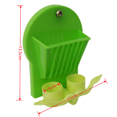 Putnu spogulis rotaļlieta ar plastmasas asara statīvu Papagailis Metāla Augļu Dārzeņu Turētājs Barotājs Mīlestības putni Žubītes Kanārijputniņi Būra piederumi