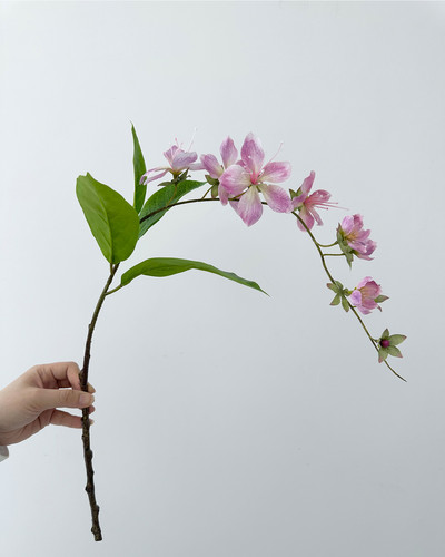 Jázmin mesterséges függő virágok dekoratív erkély művészet mesterséges selyem virágok, mint a valódi függő dekoráció esküvőre