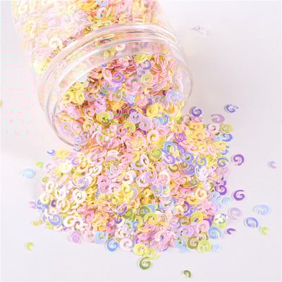 Vegyes méretek/formák Pehely konfetti csillag Szív virág Hold Kagyló flitterek Paillettes 3D csillámok barkácsoláshoz körömdíszítéshez és esküvői kiegészítőkhöz