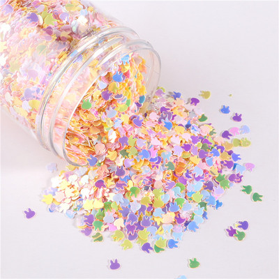 Vegyes méretek/formák Pehely konfetti csillag Szív virág Hold Kagyló flitterek Paillettes 3D csillámok barkácsoláshoz körömdíszítéshez és esküvői kiegészítőkhöz