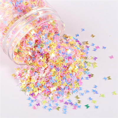 Vegyes méretek/formák Pehely konfetti csillag Szív virág Hold Kagyló flitterek Paillettes 3D csillámok barkácsoláshoz körömdíszítéshez és esküvői kiegészítőkhöz